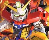 Bandai SD Gundam BB Warrior 245 – Devil Gundam – Maquette Plastique à Code Couleur – Jaune