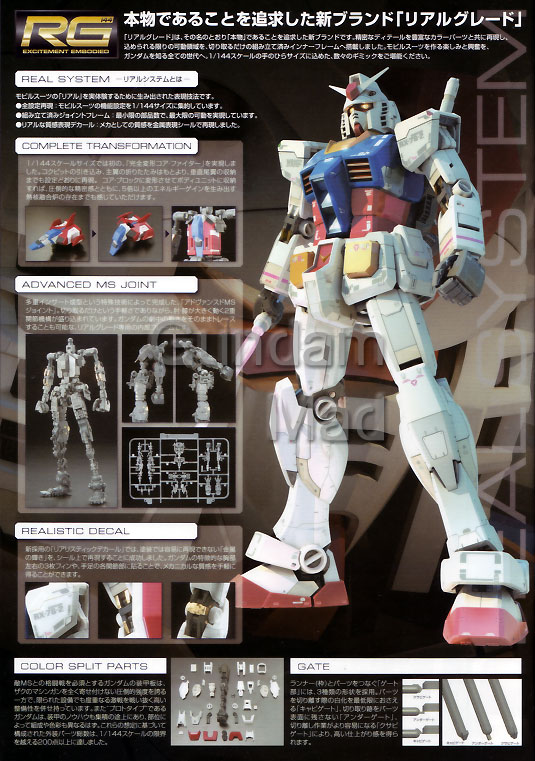 1/144 RG RX-78-2 Gundam