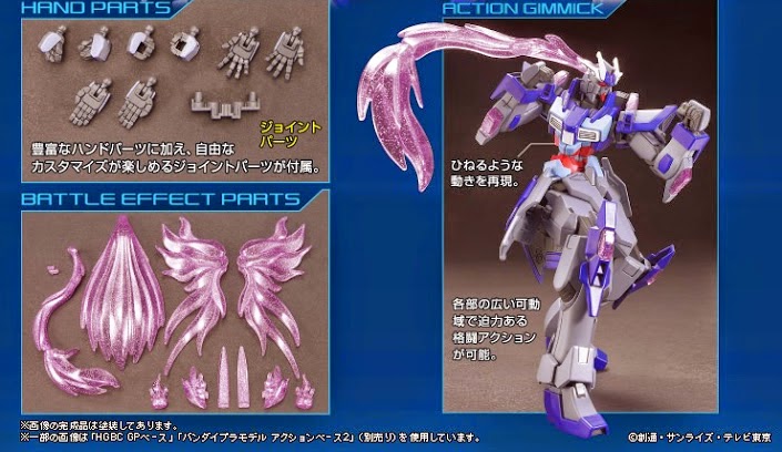 Maquette Bandai HGBF 1/144 Denial Gundam - Gundam Build Fighters Try - Figurine à Monter