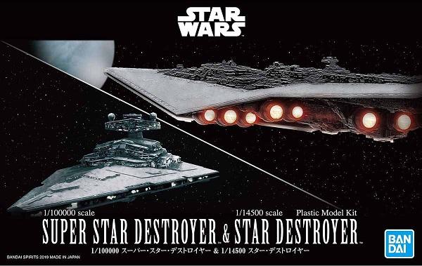 Star Wars Super Star Destroyer 1/100000 & 1/14500 Star Destroyer