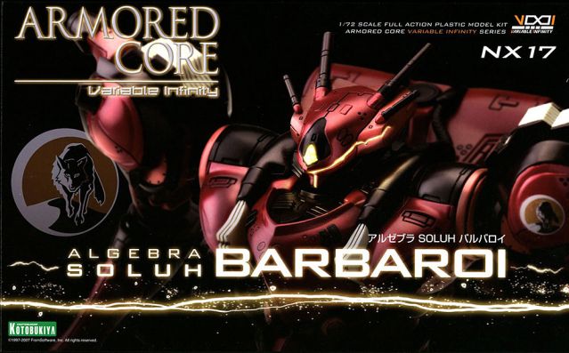 1/72 Algebra Soluh Barbaroi (Box Damaged)