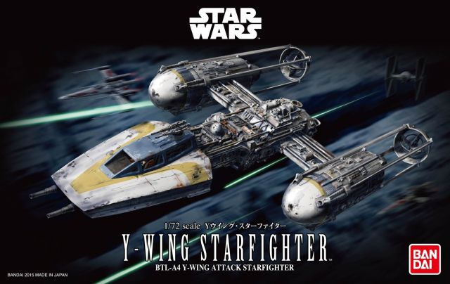 1/72 Star Wars Y-Wing Starfighter 