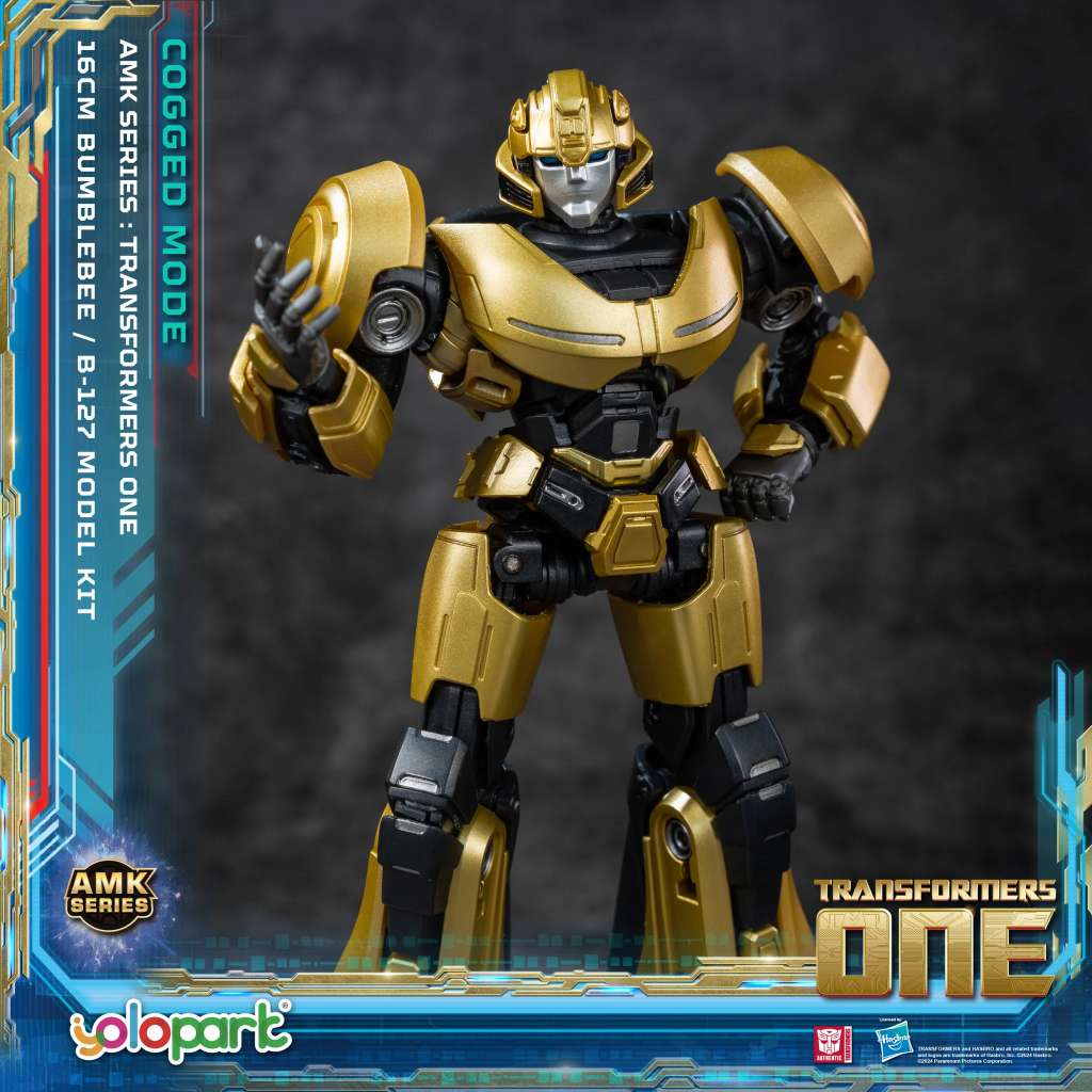 Yolopark Transformers One B-127 Bumblebee AMK Model Kit (Cogged Version )