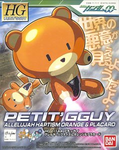 1/144 HGPG Petit'gguy Allelujah Haptism Orange & Placard 