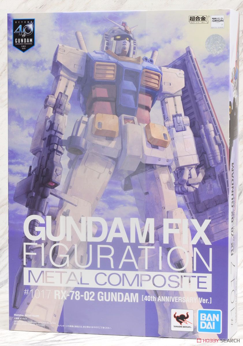 Fixed Figuration Metal Composite RX-78-2 Gundam (40th anniversary ver.)