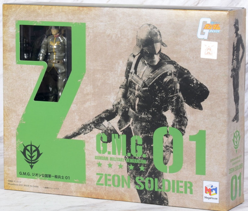 G.M.G. Mobile Suit Gundam: Zeon Soldier 01