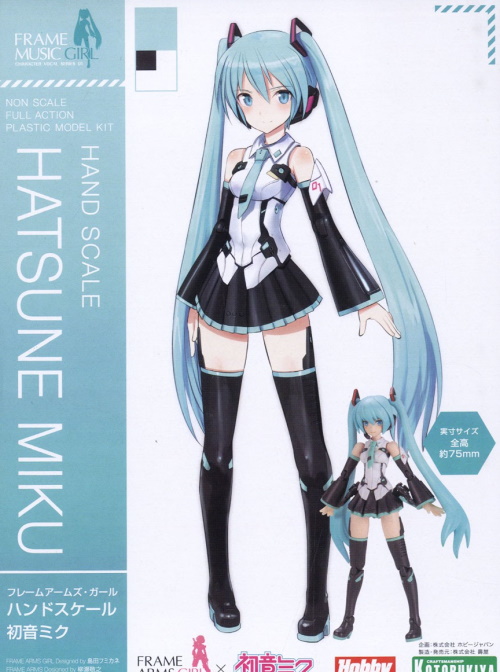 Frame Music Girl Hand Scale Hatsune Miku 