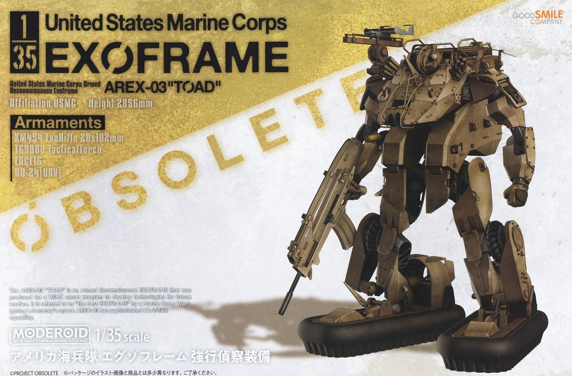 1/35 Moderoid USMC Exoframe: Reconnaissance Equipment