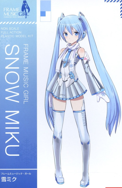 Frame Music Girl FG068 Snow Miku 