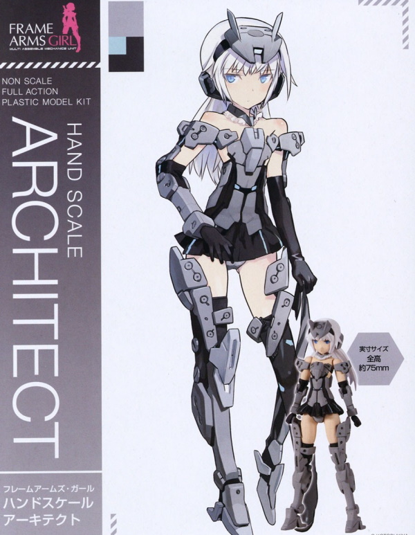 Frame Arms Girl Hand Scale Architect