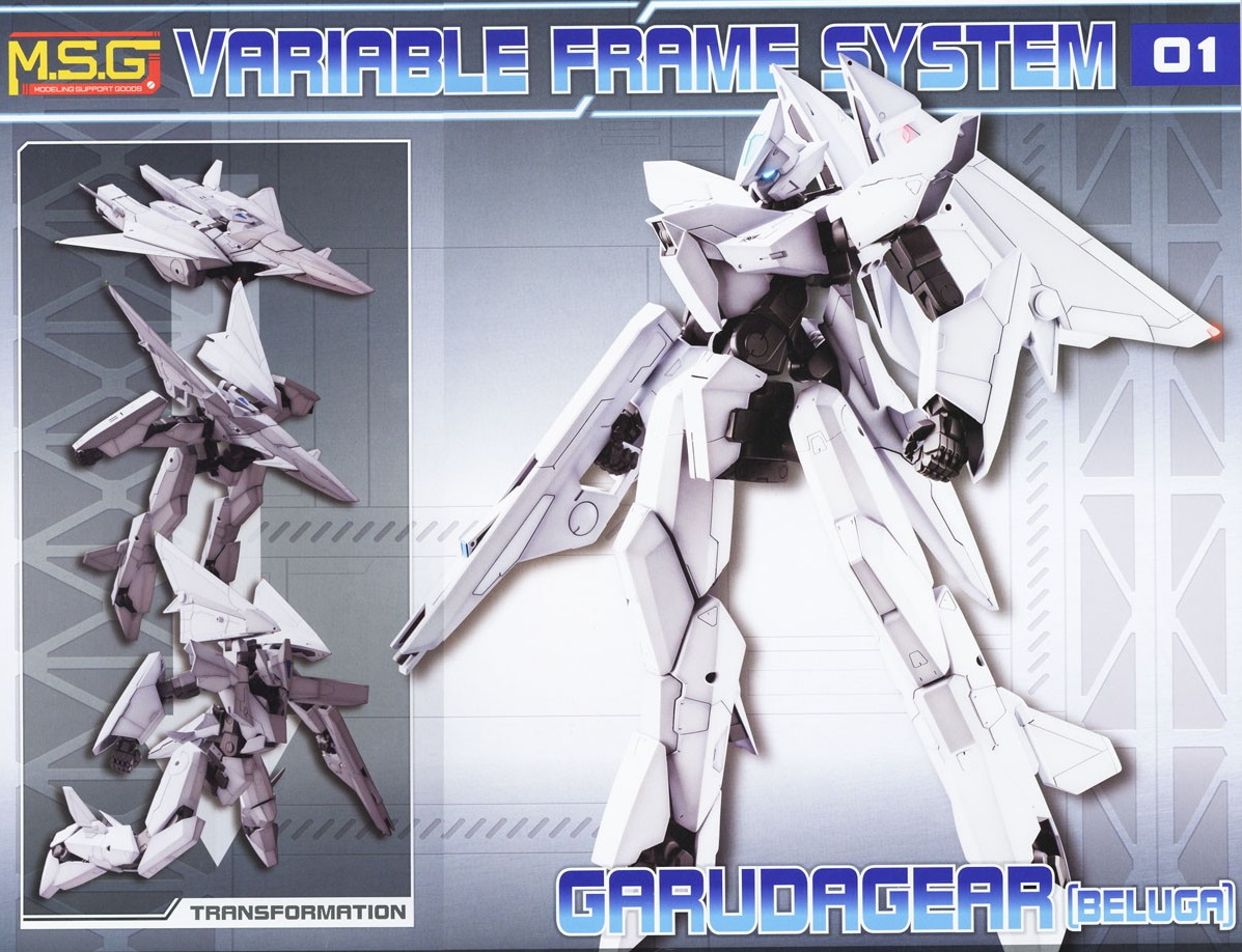 M.S.G Variable Frame System 01 Garudagear (Beluga)