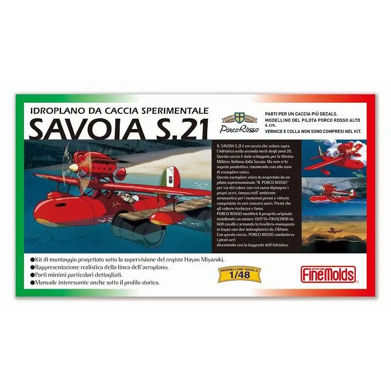 1/48 Savoia S.21 Prototype + Fig. Porco
