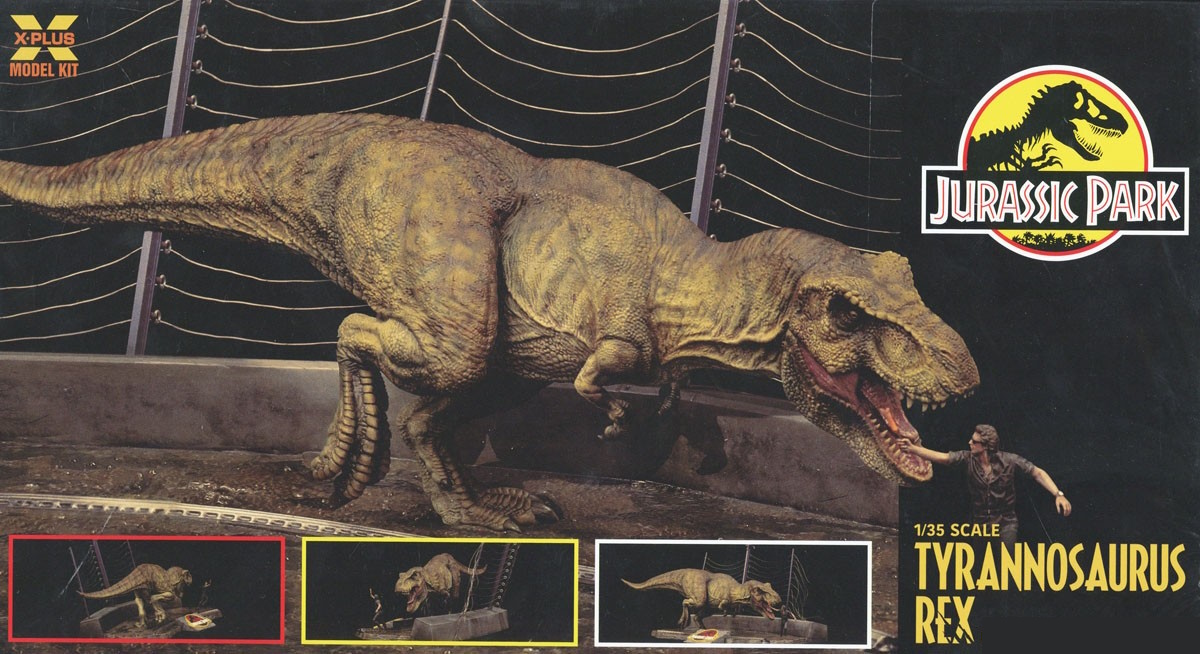 1/35 Jurassic Park Tyrannosaurus Rex (X-Plus)