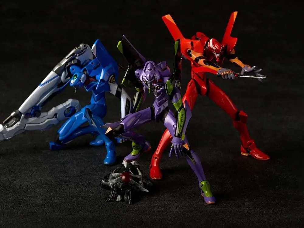 Rebuild of Evangelion ARTPLA EVA Unit-01, EVA Unit-02 and EVA Proto Type-00 Set of 3 Model Kits