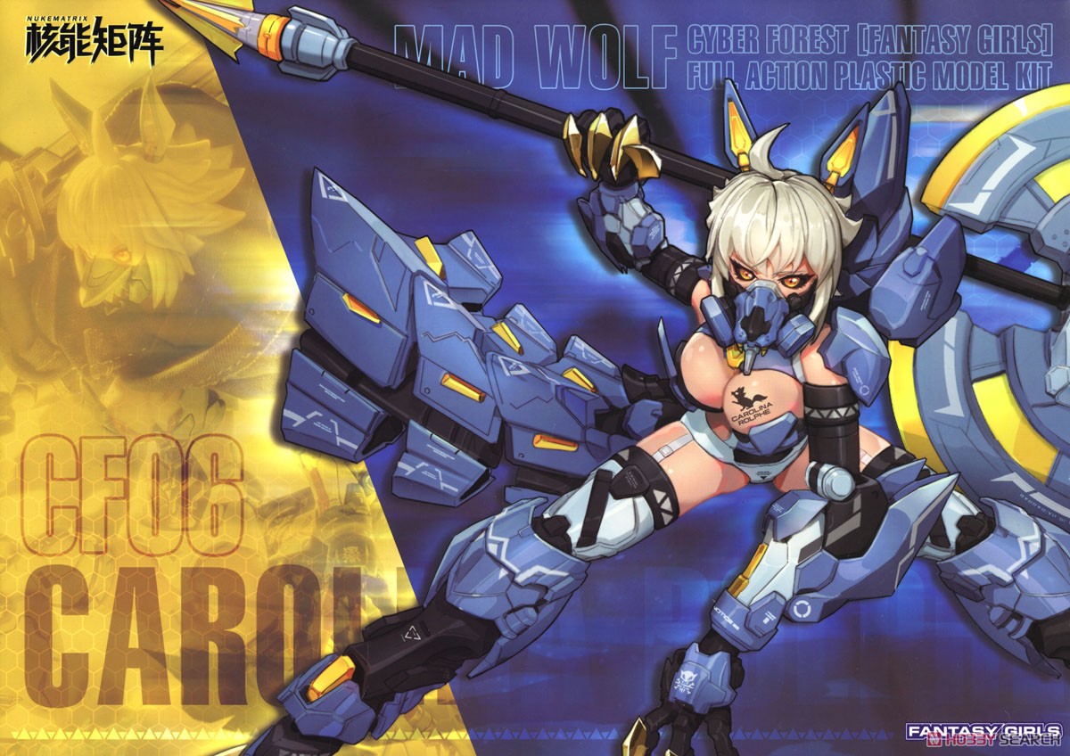 1/10.5 Cyber Forest FANTASY GIRLS FF0119 Tenrou Plastic Model Kit 