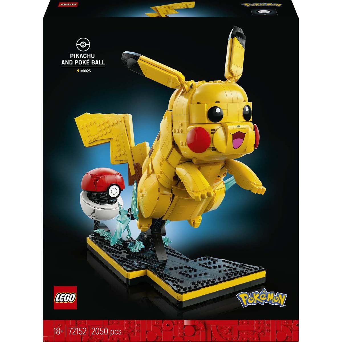 Lego Pikachu and Poke Ball 