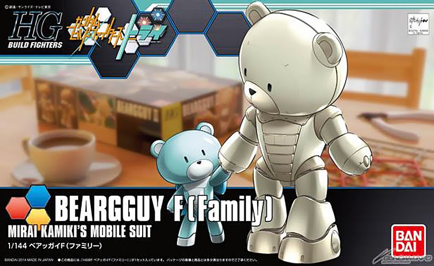 1/144 HGBF Beargguy F (Family) Gundam