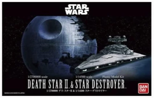 Death Star II and Star Destroyer