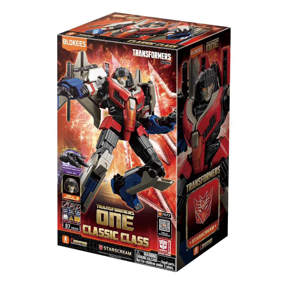 Blokees Transformers One Classic Class Starscream Model Kit
