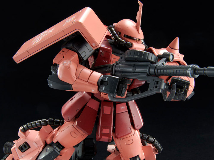 1/144 RG High Mobility Type Zaku II (Team Monstre)