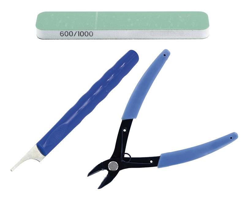 Plastic models preparation tool kit