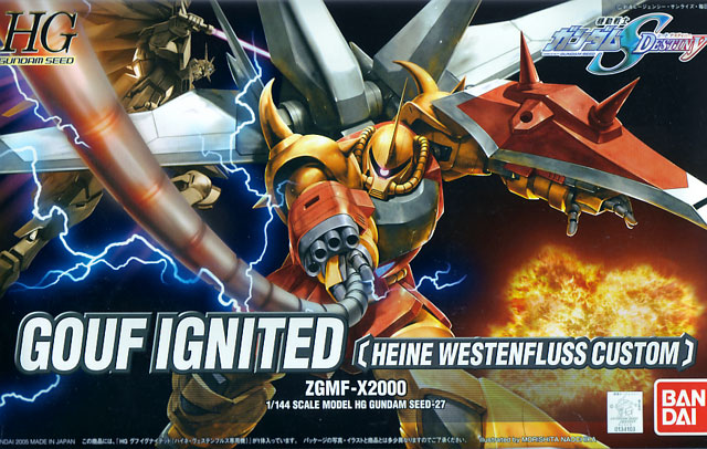 1/144 HG Gouf Ignited (Heine Westenfluss Custom)