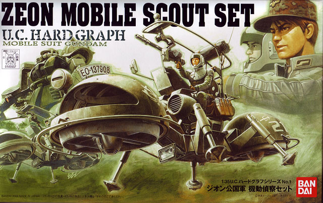 1/35th Zeon Mobile Scout Set