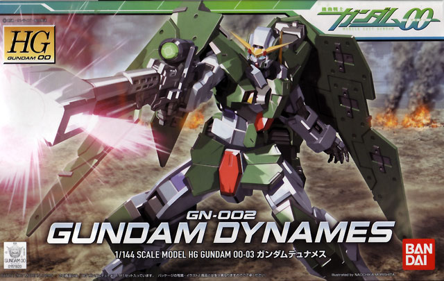 1/144 HG GN-002 Gundam Dynames