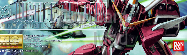 1/100 MG Infinite Justice Gundam 