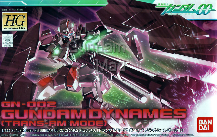 1/144 HG Gundam Dynames Trans-Am Mode