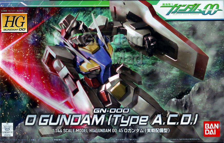 1/144 HG O Gundam (Type A.C.D)