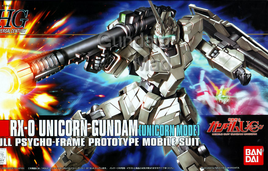 1/144 HGUC Unicorn Gundam Unicorn Mode