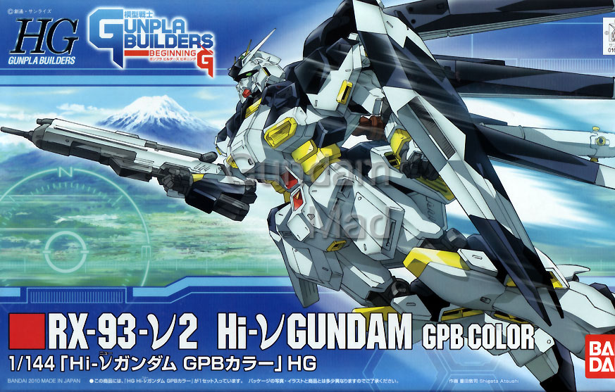 1/144 HG RX-93 Hi-Nu Gundam GPB Color