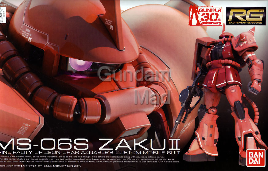 1/144 RG MS-06S ZAKU II