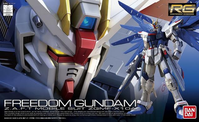 1/144 RG ZGMF-X10A Freedom Gundam