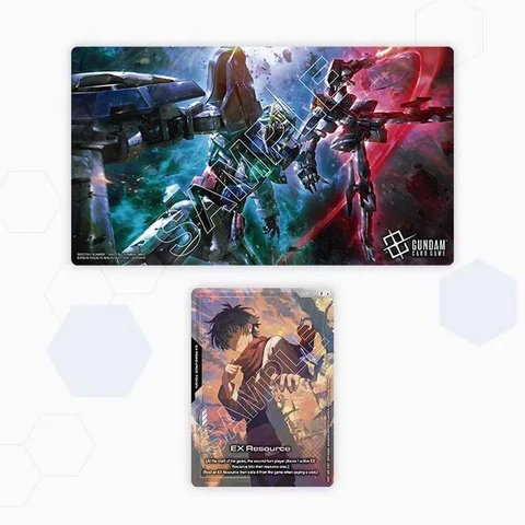 Gundam TCG: Playmat and Card Set Mobile Suit Gundam 00