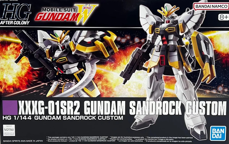 1/144 HGAC Gundam Sandrock Custom 