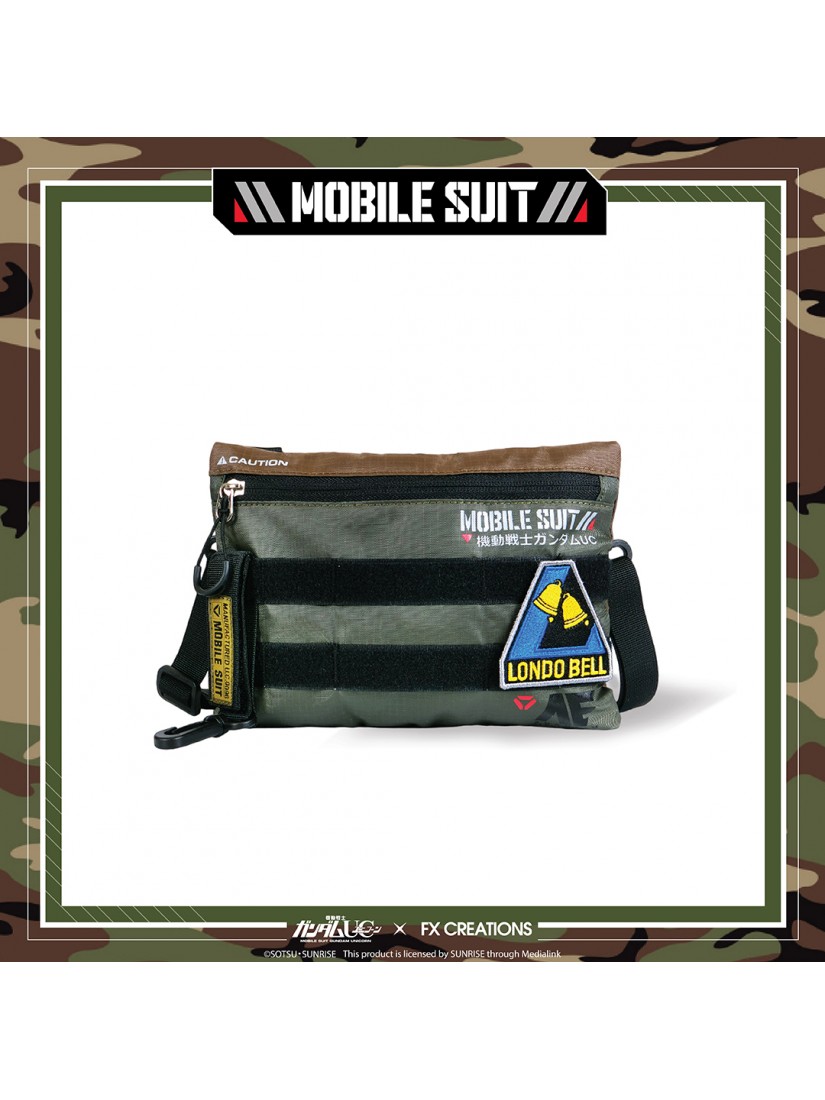 Gundam UC Crossover Series - Gear Up Collection Two Way Crossbody Bag (Landscape)