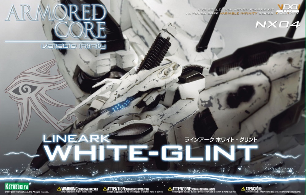 1/72 Aspina White-Glint Armored Core 4 Ver.