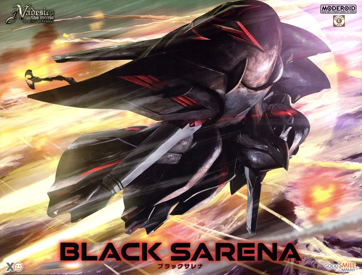 MODEROID Black Sarena (Martian Successor Nadesico: The Motion Picture - Prince of Darkness)