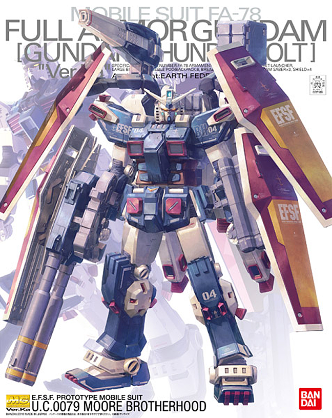 1/100 MG Full Armor Gundam (Thunderbolt) Ver. Ka