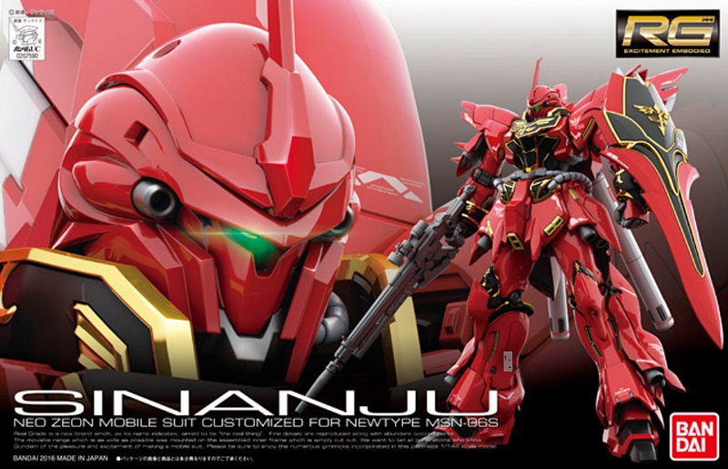 1/144 RG MSN-06S Sinanju