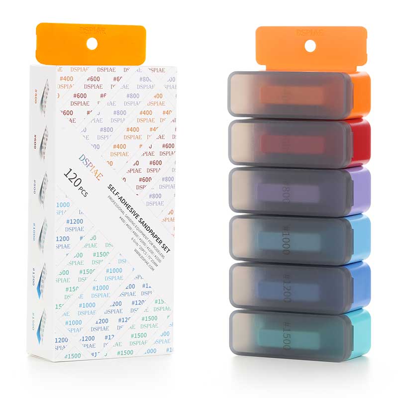 DSPIAE Composite Adhesive Sandpaper Set