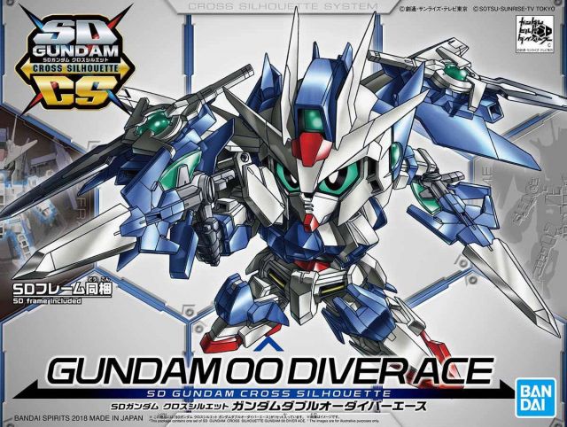 SD Gundam Cross Silhouette Gundam 00 Diver Ace