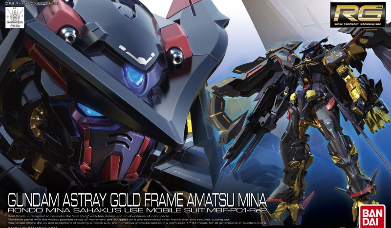 1/144 RG Gundam Astray Gold Frame Amatsu Mina