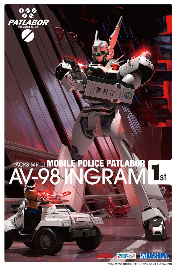 1/43 Patlabor AV-98 Ingram Unit 1