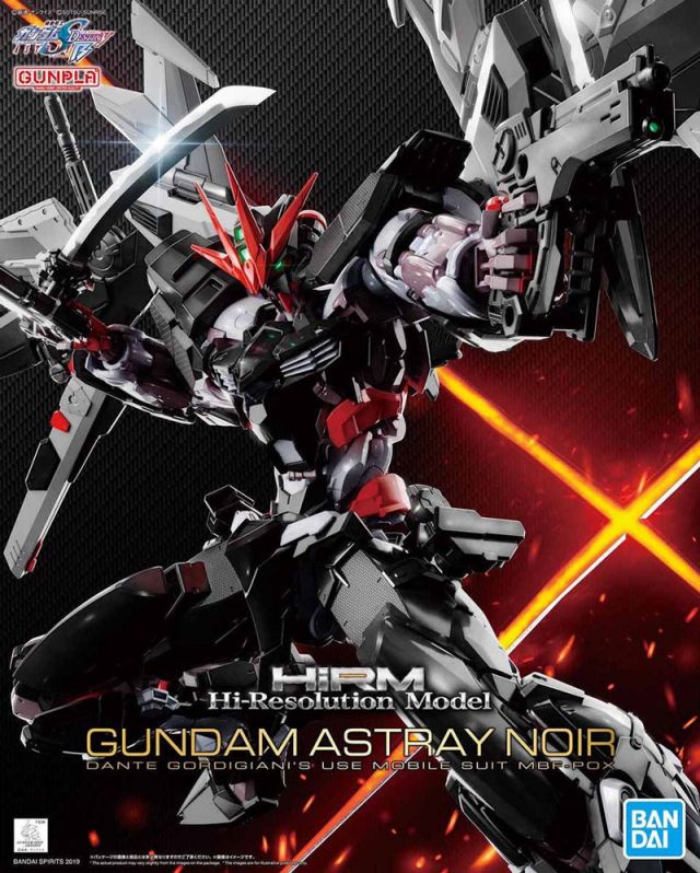 1/100 High-Resolution Model Gundam Astray Noir