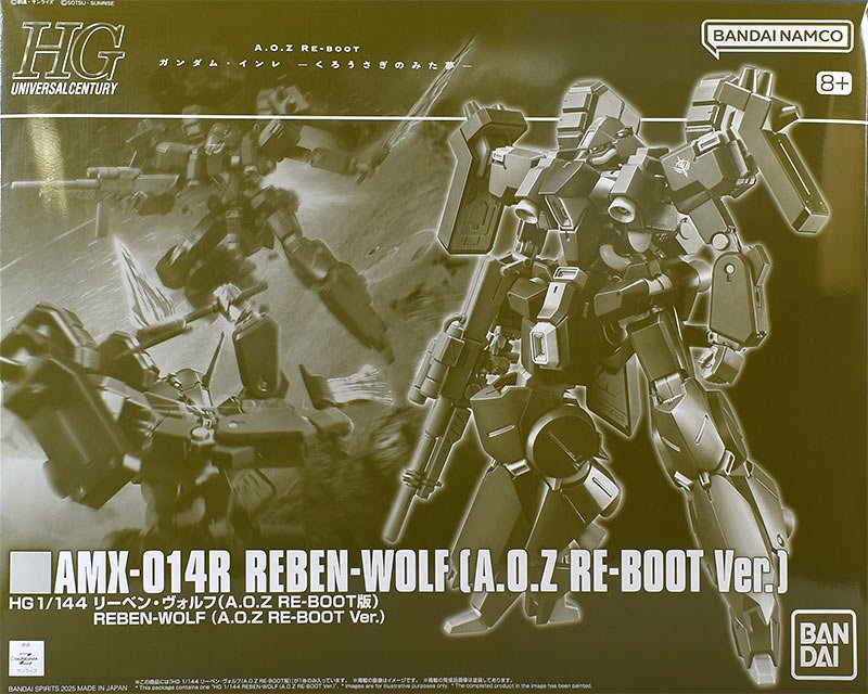 1/144 HGUC Reben-Wolf (A.O.Z RE-BOOT Ver.)