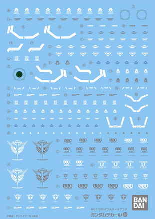 Gundam Decal 89 for 1/100 MG 00 Qant