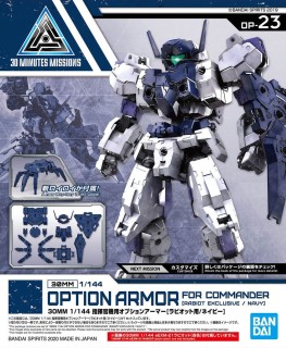 1/144 30MM Option Armour for Commander (Rabiot, Navy Blue) 